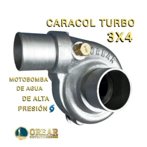 Turbina Caracol 3X4 de Alta Presión
